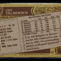 Cris Collinsworth 1986 Topps Series Card #258