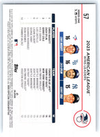 Gerrit Cole / Zach Eflin / Chris Bassitt 2024 Topps American League Leaders Series Mint Card #57
