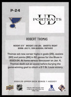 Robert Thomas 2024 2025 Upper Deck UD Portraits Series Mint Card #P-24
