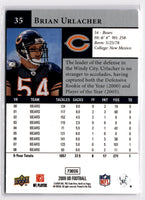 Brian Urlacher 2009 Upper Deck Series Mint Card #35
