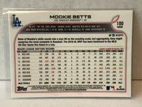 Mookie Betts 2022 Topps Chrome Series Mint Card #100
