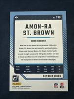 Amon-Ra St. Brown 2024 Donruss Series Mint Card #139
