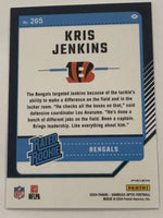 Kris Jenkins 2024 Donruss Optic Rated Rookie Silver Holo Prizm Series Mint Card #265

