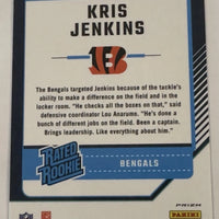 Kris Jenkins 2024 Donruss Optic Rated Rookie Silver Holo Prizm Series Mint Card #265