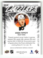 Owen Tippett 2024 2025 Upper Deck Dazzlers Green Series Card #DZ-80

