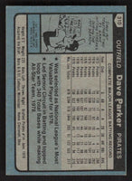 Dave Parker 1980 Topps Series Card #310
