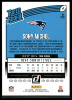 Sony Michel 2018 Donruss Series Mint Rookie Card #310
