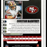 Christian McCaffrey 2021 Panini Absolute Series Mint Card #43