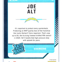 Joe Alt 2024 Donruss Optic Purple Shock Rated Rookie Series Mint Card #254