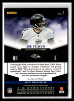 Joe Flacco 2014 Elite Series Mint Card #7
