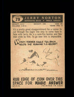 Jerry Norton 1959 Topps EX/NM Condition Card #79
