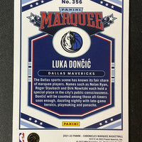 Luka Doncic 2021 2022 Panini Chronicles Marquee Series Mint Card #356