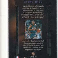 Grant Hill 1997 1998 SkyBox Premium Rock n' Fire Series Mint Card #10