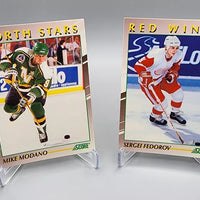 1991 Score Young Superstars Complete 40 Cards Set in Original Box featuring Eric Lindros+