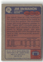 Jim McMahon 1985 Topps Series Mint Card #31
