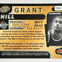 Grant Hill 1997 1998 Bowman’s Best Throwback Retro Series Mint Card #TB5