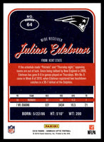 Julian Edelman 2016 Donruss Optic Series Mint Card #64
