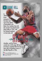 Grant Hill 1996 1997 Ultra Rising Stars Canvas Series Mint Card #4
