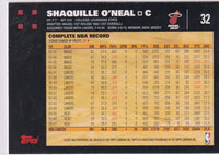 Shaquille O'Neal 2007 2008 Topps 50th Anniversary Black Series Mint Card #32
