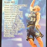 Grant Hill 1996 1997 Fleer Metal Freshly Forged Series Mint Card #7