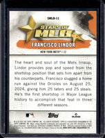 Francisco Lindor 2025 Topps Stars of MLB Mint Card #SMLB-11
