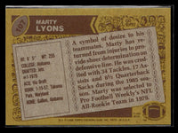 Marty Lyons 1986 Topps Series Card #107
