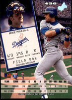 Mike Piazza 1994 Donruss Leaf Series Mint Card #436
