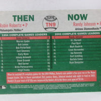 Randy Johnson 2003 Topps Heritage Then and Now Series Mint Card #TN9