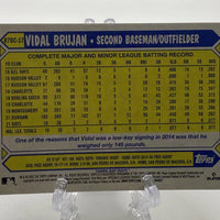 Vidal Brujan 2022 Topps Chrome 1987 35th Anniversary Series Mint Card #87BC-17