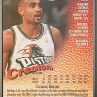 Grant Hill 1997 1998 Topps Finest Creators Refractor Series Mint Card #186