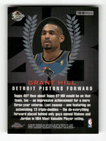 Grant Hill 1997 1998 Topps Chrome 40 Refractor Series Mint Card #T40-35
