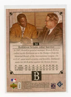 Jackie Robinson 2007 UD Masterpieces Series Mint Card #24
