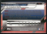 Kyle Schwarber 2016 Bowman Series Mint Rookie Card #122
