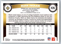 Mark Ingram 2011 Topps Series Mint Rookie Card #426
