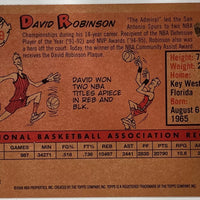 David Robinson  2008 2009 Topps 1958-59 Variations Series Mint Card #179