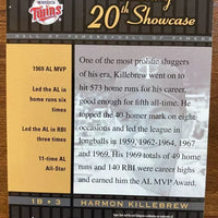 Harmon Killebrew 2001 Upper Deck Hall of Famers 20th Century Showcase Mint Card #S3