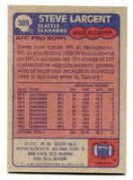 Steve Largent 1985 Topps Series Mint Card #389

