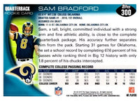 Sam Bradford 2010 Topps Variation Mint ROOKIE Card #300
