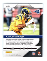 Aaron Donald 2018 Panini Prizm Series Mint Card #91
