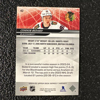 Connor Bedard 2024 2025 Upper Deck Mint 2nd Year Card #42
