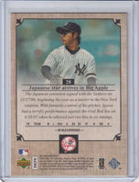 Kei Igawa 2007 UD Masterpieces Series Mint Rookie Card #28

