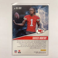 Xavier Worthy 2024 Panini Absolute By Storm Series Mint Rookie Card #BS-XWY
