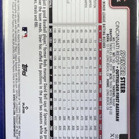 Spencer Steer 2025 Topps Foil Mint Card #37