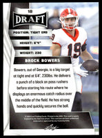 Brock Bowers 2023 Leaf Draft Gold Series Mint Rookie Card #18
