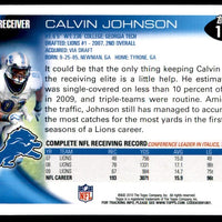 Calvin Johnson 2010 Topps Mint Card #152