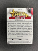 Mookie Betts 2025 Topps Stars of MLB Mint Card #SMLB-17
