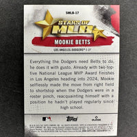 Mookie Betts 2025 Topps Stars of MLB Mint Card #SMLB-17