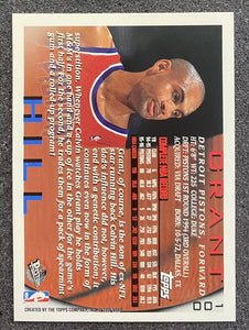 Grant Hill 1996 1997 Topps Series Mint Card #100