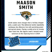 Maason Smith 2024 Donruss Optic Purple Shock Rated Rookie Series Mint Card #269