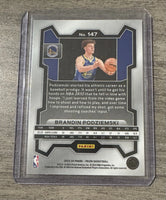 Brandin Podziemski 2023 2024 Panini Prizm Series Mint Rookie Card #147
